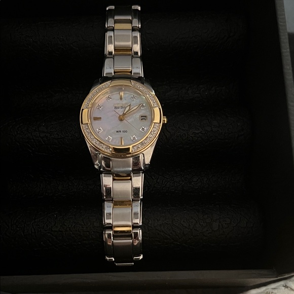 Citizen Women's Gold and Silver Watch - Picture 1 of 4